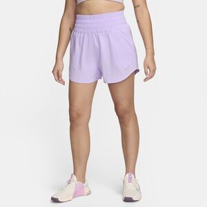 Nike Women's Dri-FIT Ultra High-Waisted Brief-Lined Shorts, Size M, Purple, NWT!